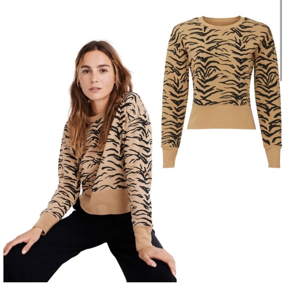 Madewell Crop sweatshirt - Picture 2 of 2